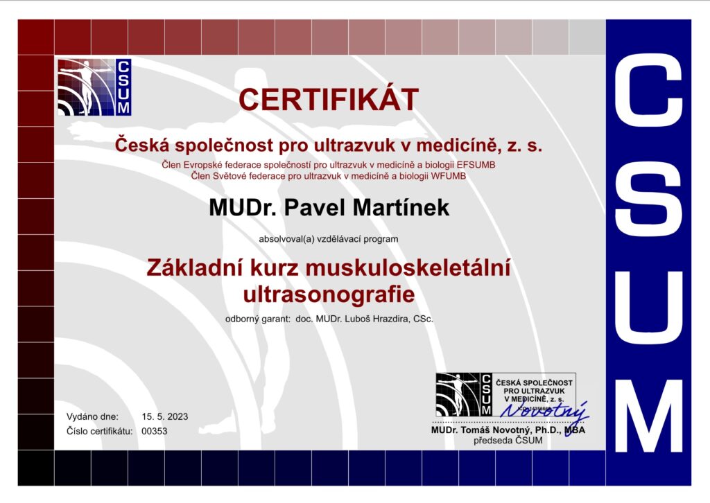 certifikát 2023